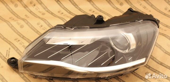 Фара skoda rapid 5JB рестайлинг BI-xenon