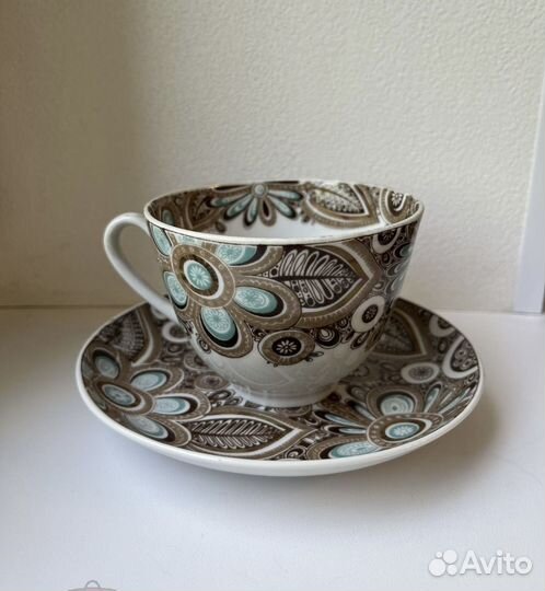 Чайная пара «Осенние цветы» Славина лфз