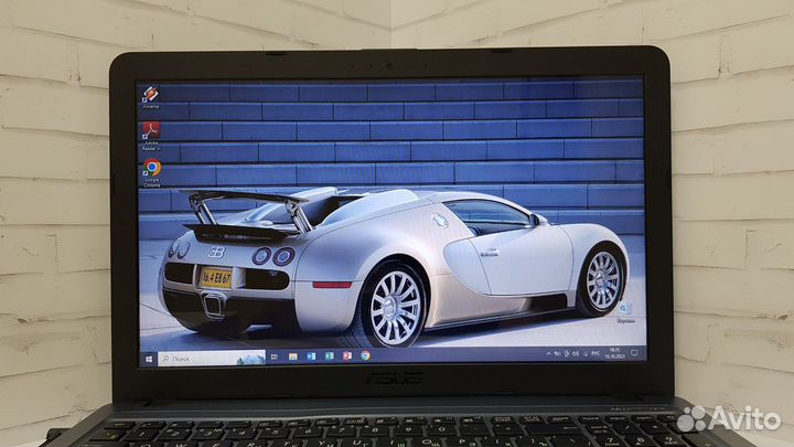 Быстрый ноутбук Asus 4ядра/15.6