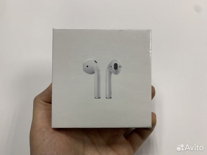 AirPods 2 ориг + чехол и гарантия