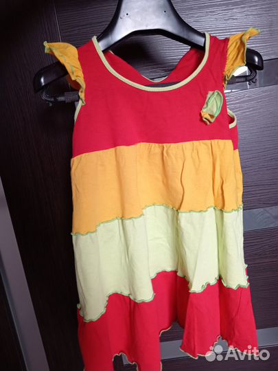 Платья, куртки детские, джинсовый комбинезон