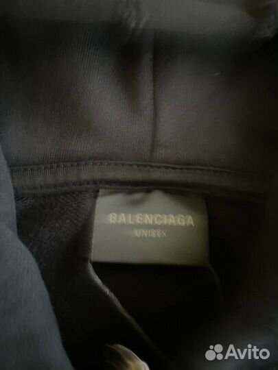 Худи Balenciaga Paris Moon В Наличии