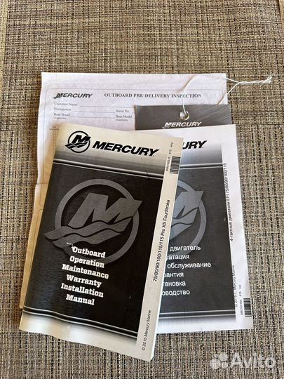 Продам лодочный мотор Mercury 115