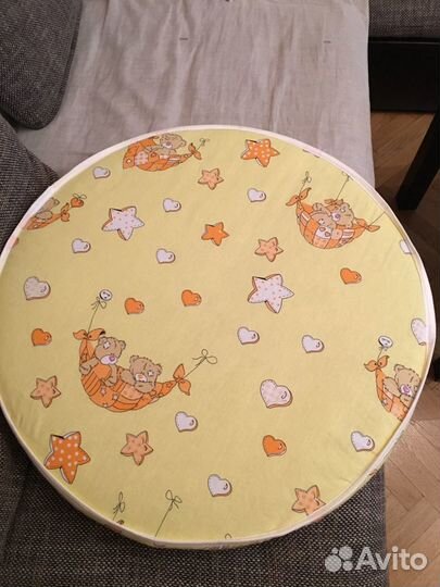 Детский круглый матрас