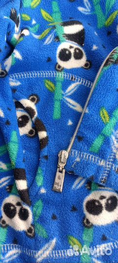 Флисовая кофта на молнии