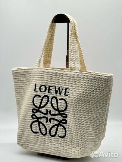 Сумка Loewe рафия хит