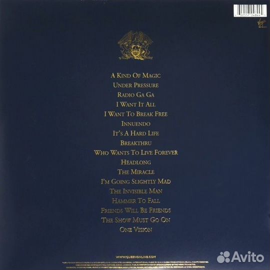 Queen Greatest Hits II (2Винил)