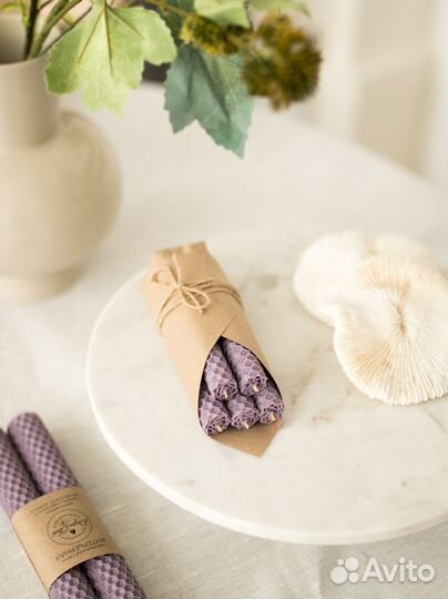 Набор восковых свечей