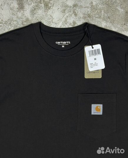 Футболка Carhartt WIP Pocket Black Оригинал