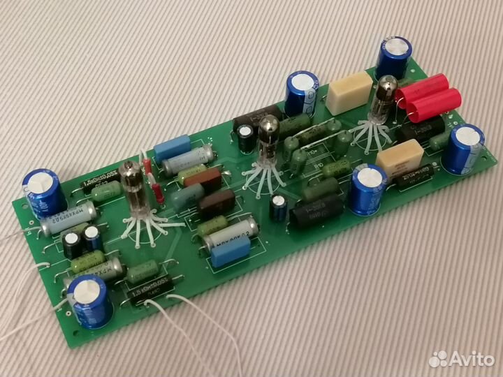 Плата фонокорректора лампового riaa