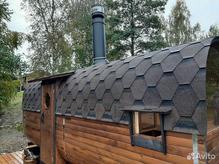 Плавучая баня, на понтонах, хаусбот