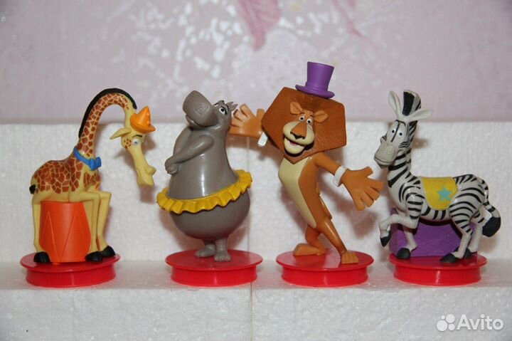 Топперы из к/т Рио Ледниковый Шрек Мадагаскар Оно