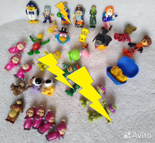 Мелкие игрушки - киндер и другие