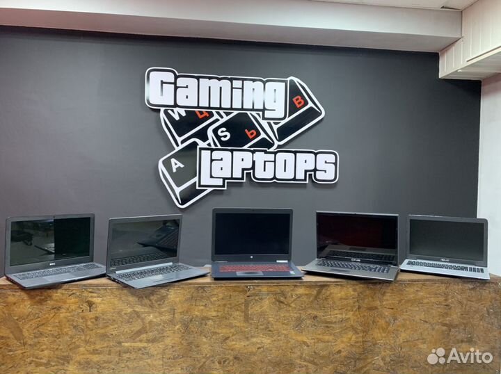 Ноутбук б/у / Игровой ноутбук Asus Dell Msi i5 i7