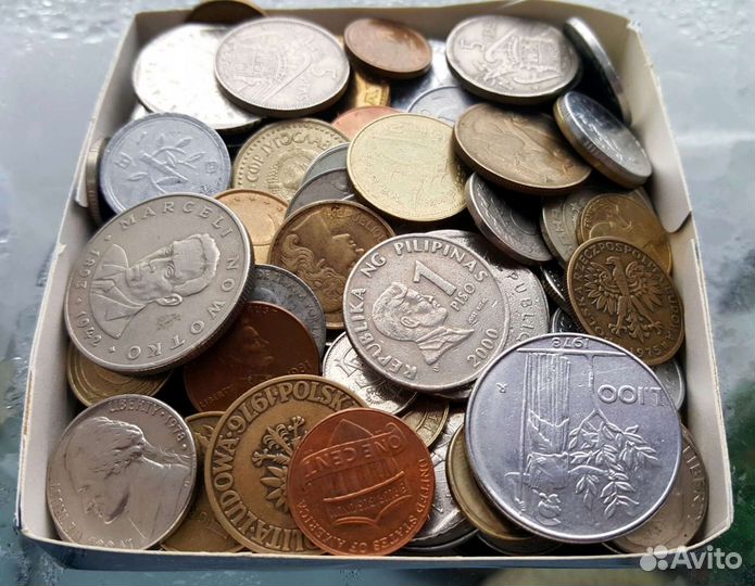Иностранные монеты на обмен