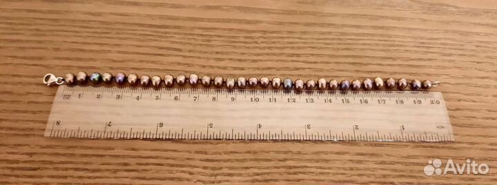 Браслет из натурального жемчуга