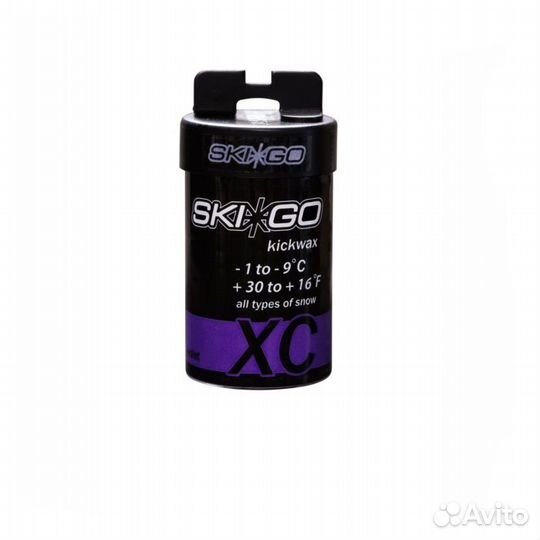Мазь держания skigo XC Kickwax Violet (1С