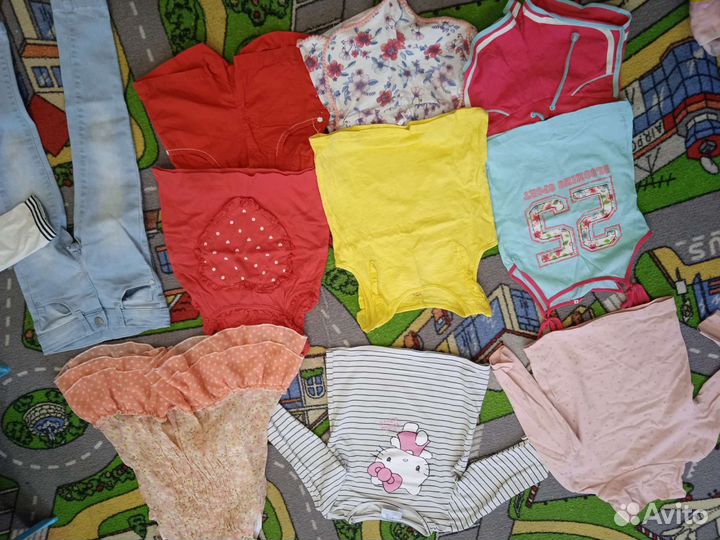 Вещи пакетом на девочку 104-110