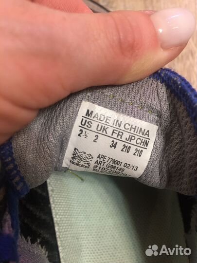 Кроссовки adidas 34