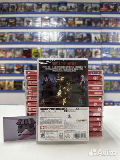 Resident Evil triple pack nintendo switch
