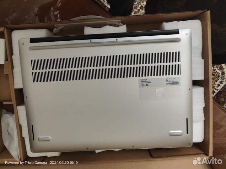 Ноутбук Honor MagicBook X 16 Pro 16'' серебристый