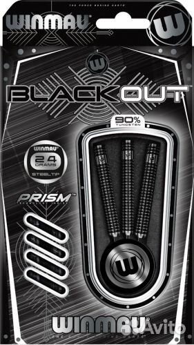 Дротики Winmau Blackout steeltip 24gr