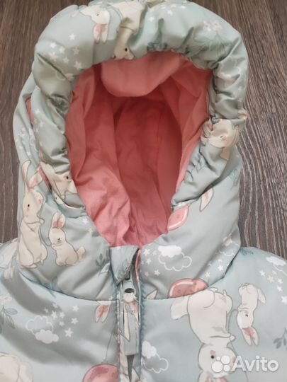 Демисезонный комбинезон для девочки 68 р