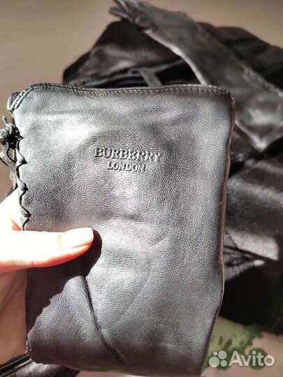 Перчатки женские кожаные