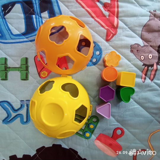 Развивающие игрушки, сортер