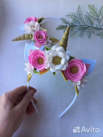 Ободок с ушками