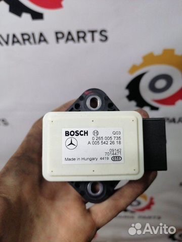 Датчик ускорения Mercedes E W212 3.5 2009