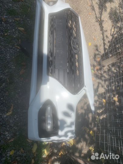 Бампер на солярис 2018