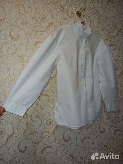 Блузка школьная для девочки р140