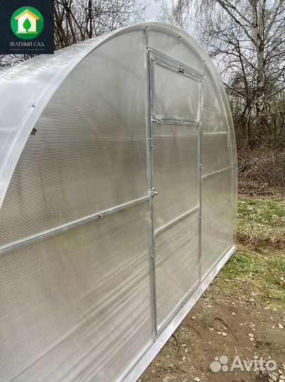Теплица из поликарбоната оцинкованная