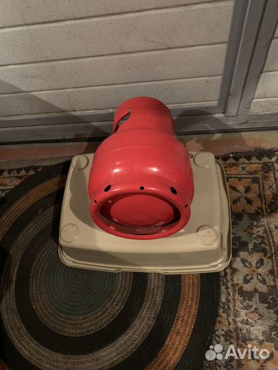 Баллон газовый объемом 5 литров с редуктором-перех