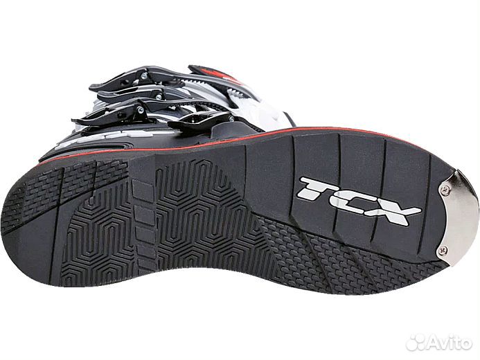 Мотоботы TCX X-blast 858 black/white/RED