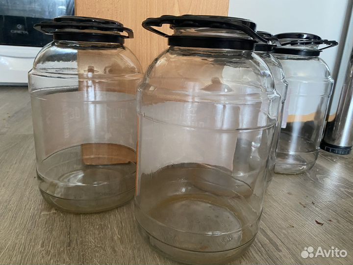Банки стеклянные 3 литра