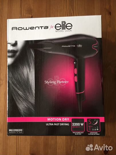 Фен для сушки волос Rowenta CV5712 elite 2200w