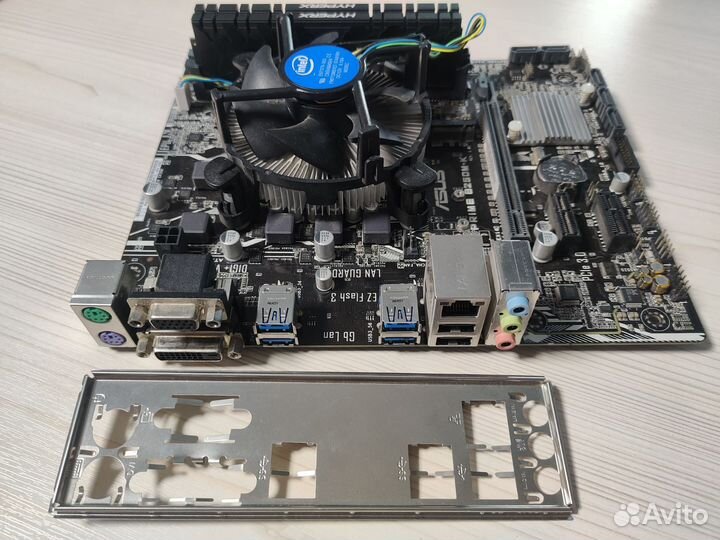 Материнская плата asus b250m-k