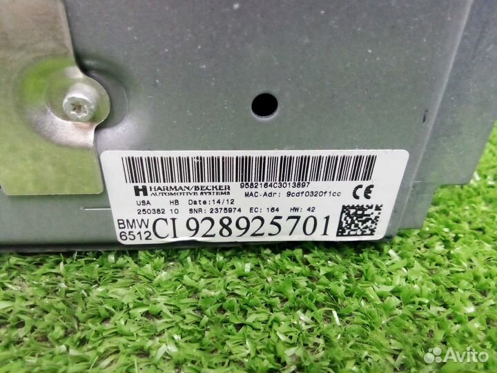 Б/У Б/У Магнитола 9289257 BMW