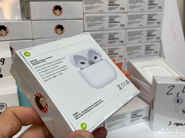 Беспроводные наушники Apple AirPods 3. Ориджинал