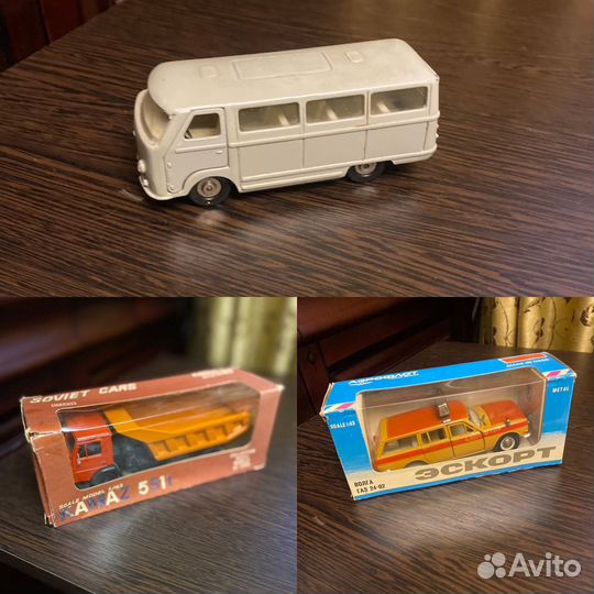 Коллекция машинок СССР 21 машинка