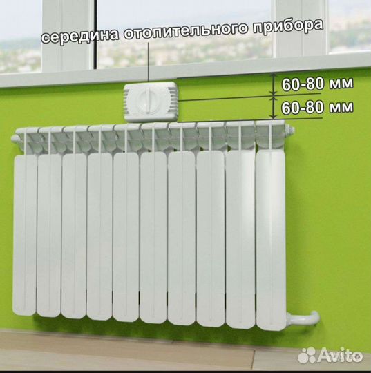 Приточный клапан ион с монтажом