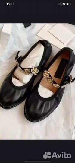 Балетки в стиле chanel