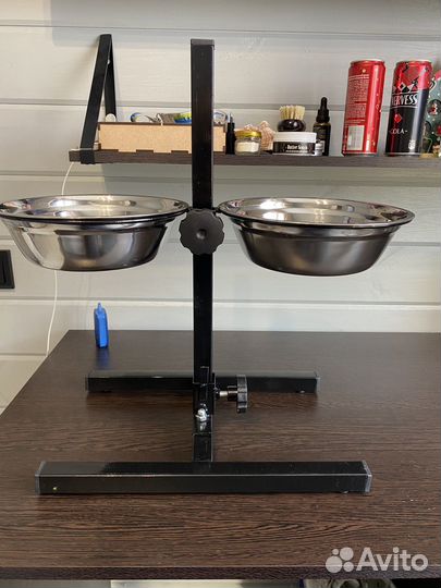 Стойка с мисками 24см для житвотных