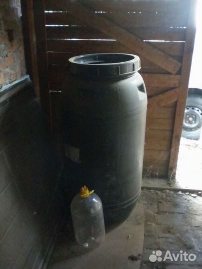 Бочка пластиковая пищевая