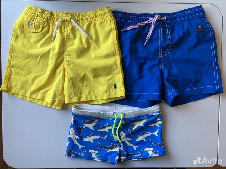 Детские плавки, рашгарды Boden, POP, Ralph Lauren
