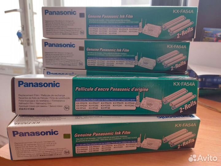 Оригинальные термопленки на Panasonic KX-FA54A