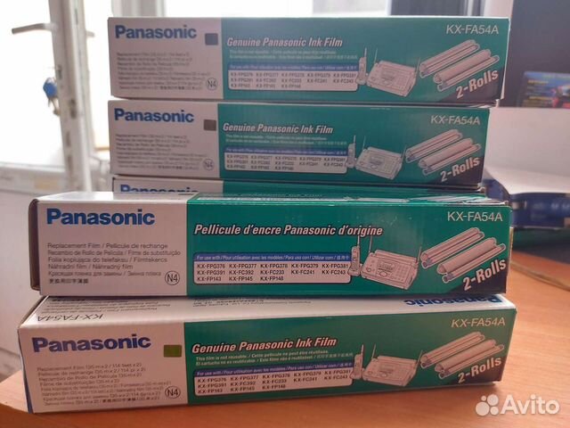 Оригинальные термопленки на Panasonic KX-FA54A