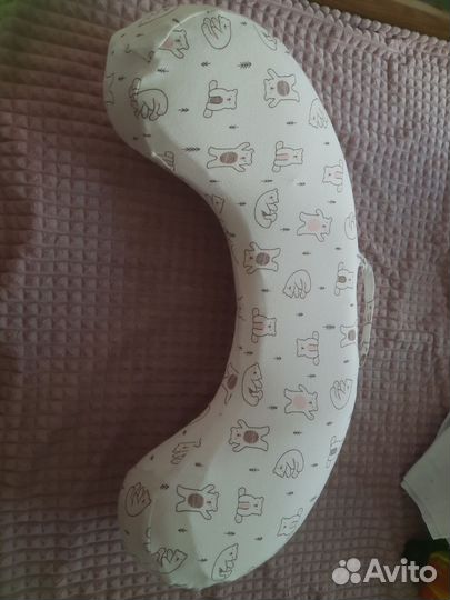 Подушка для кормления грудью мамагу